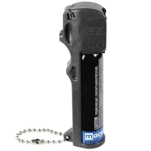 mace personal model triple action side view with key chain