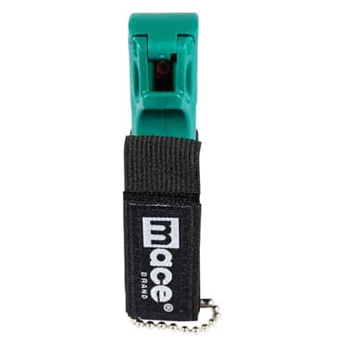 mace dog spray with hand strap front view