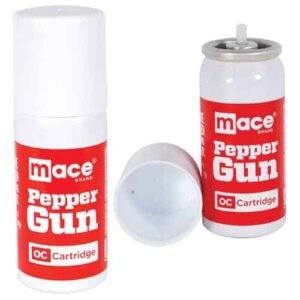 mace pepper gun pepper spray refill 2 pack