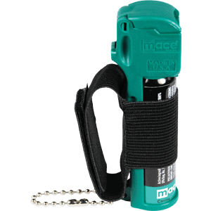mace spray with hand strap