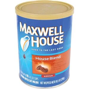 maxwell house diversion safe closed