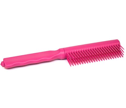 pink hairbrush knife closed