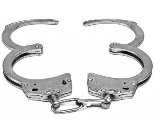 silver handcuffs unlocked