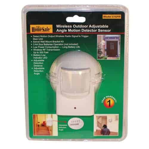 Wireless Home Security Motion Sensor front
